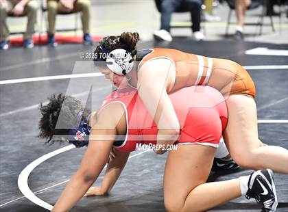Thumbnail 2 in UIL 5A/6A Girls Wrestling Finals (Day 1) photogallery.
