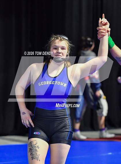 Thumbnail 1 in UIL 5A/6A Girls Wrestling Finals (Day 1) photogallery.