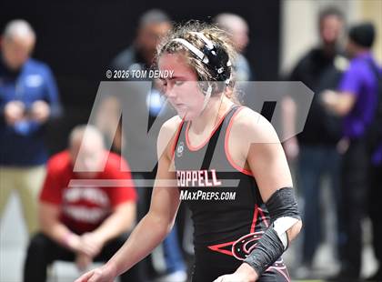 Thumbnail 3 in UIL 5A/6A Girls Wrestling Finals (Day 1) photogallery.