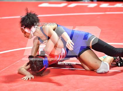 Thumbnail 1 in UIL 5A/6A Girls Wrestling Finals (Day 1) photogallery.