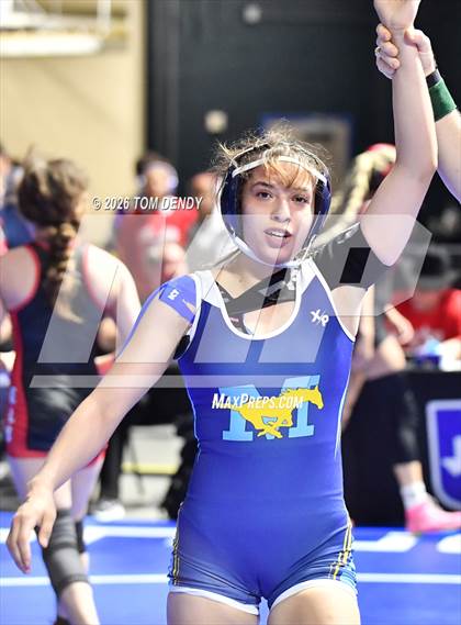 Thumbnail 2 in UIL 5A/6A Girls Wrestling Finals (Day 1) photogallery.