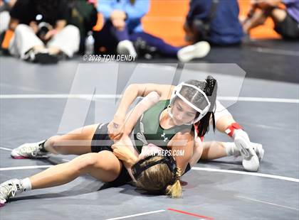 Thumbnail 2 in UIL 5A/6A Girls Wrestling Finals (Day 1) photogallery.