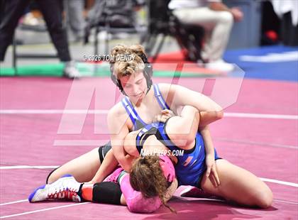 Thumbnail 2 in UIL 5A/6A Girls Wrestling Finals (Day 1) photogallery.