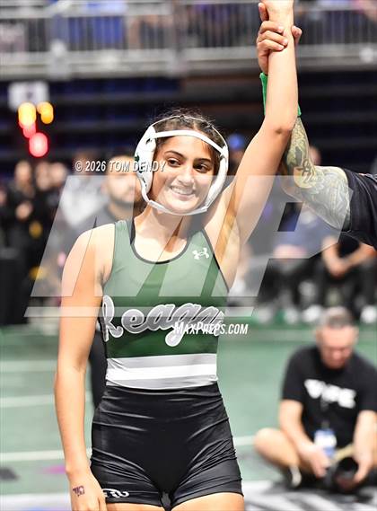 Thumbnail 3 in UIL 5A/6A Girls Wrestling Finals (Day 1) photogallery.