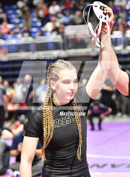 Thumbnail 3 in UIL 5A/6A Girls Wrestling Finals (Day 1) photogallery.