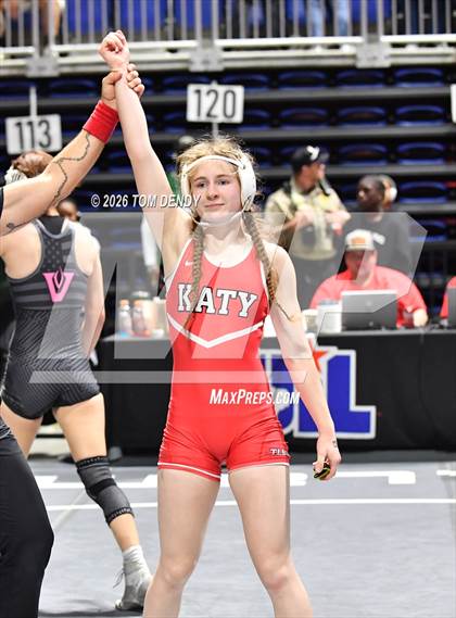 Thumbnail 3 in UIL 5A/6A Girls Wrestling Finals (Day 1) photogallery.