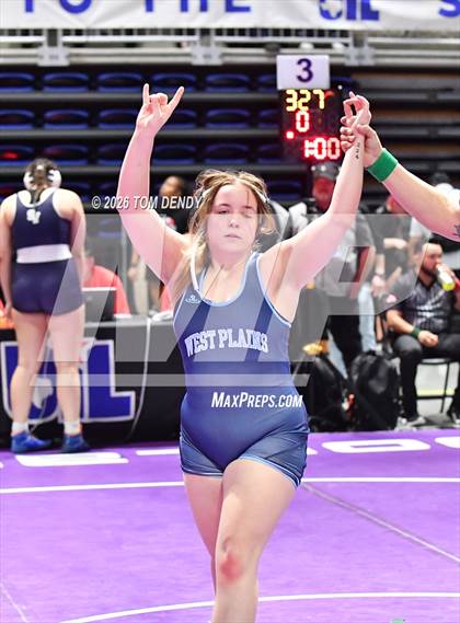 Thumbnail 1 in UIL 5A/6A Girls Wrestling Finals (Day 1) photogallery.