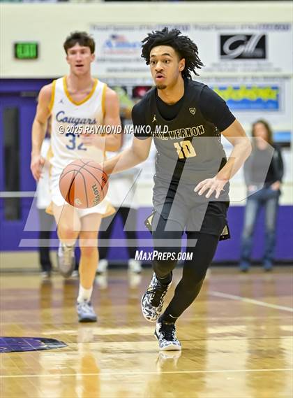 Thumbnail 1 in Mt. Vernon vs. Greenfield-Central (IHSAA 4A Section 9 Championship)  photogallery.