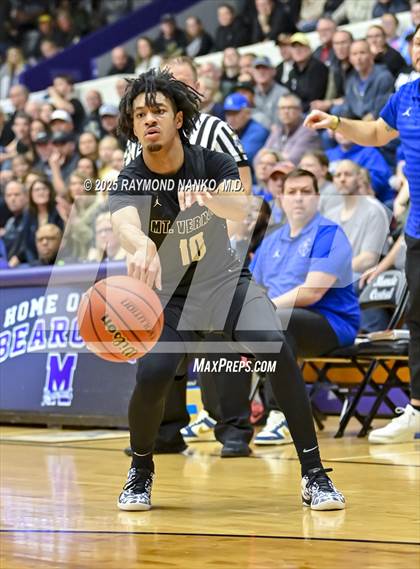 Thumbnail 1 in Mt. Vernon vs. Greenfield-Central (IHSAA 4A Section 9 Championship)  photogallery.