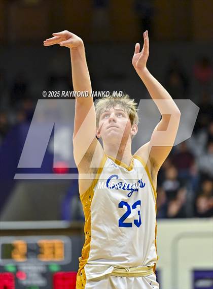 Thumbnail 3 in Mt. Vernon vs. Greenfield-Central (IHSAA 4A Section 9 Championship)  photogallery.