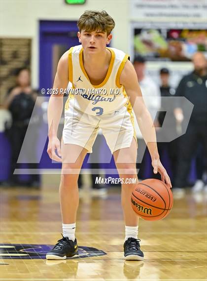 Thumbnail 2 in Mt. Vernon vs. Greenfield-Central (IHSAA 4A Section 9 Championship)  photogallery.