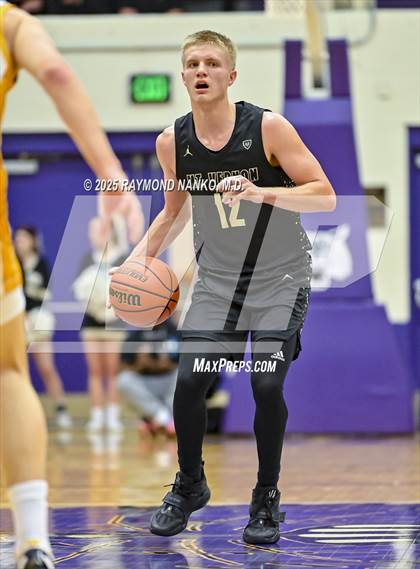 Thumbnail 3 in Mt. Vernon vs. Greenfield-Central (IHSAA 4A Section 9 Championship)  photogallery.