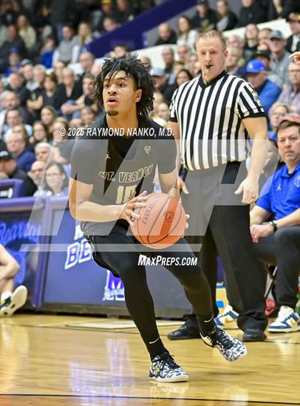 Thumbnail 1 in Mt. Vernon vs. Greenfield-Central (IHSAA 4A Section 9 Championship)  photogallery.