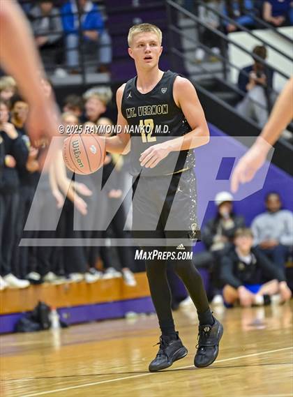 Thumbnail 3 in Mt. Vernon vs. Greenfield-Central (IHSAA 4A Section 9 Championship)  photogallery.