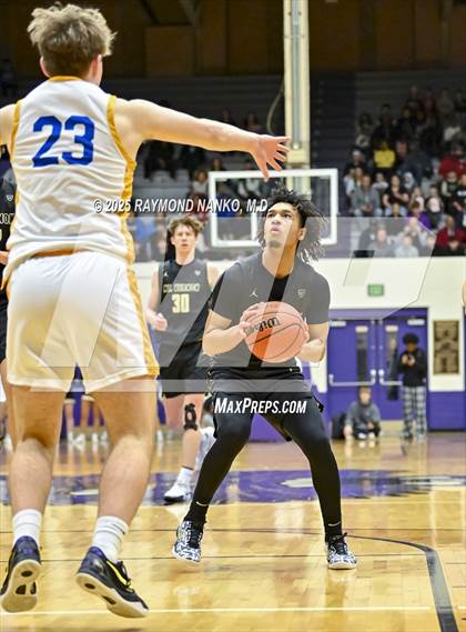 Thumbnail 3 in Mt. Vernon vs. Greenfield-Central (IHSAA 4A Section 9 Championship)  photogallery.