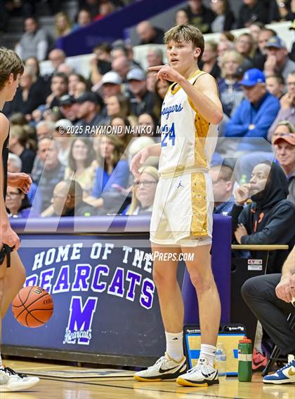 Thumbnail 3 in Mt. Vernon vs. Greenfield-Central (IHSAA 4A Section 9 Championship)  photogallery.