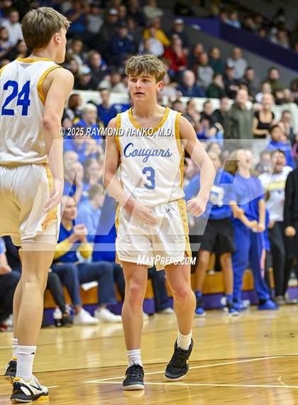 Thumbnail 3 in Mt. Vernon vs. Greenfield-Central (IHSAA 4A Section 9 Championship)  photogallery.