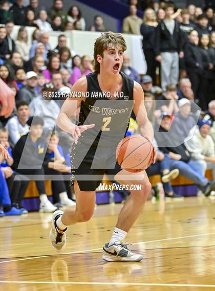 Thumbnail 1 in Mt. Vernon vs. Greenfield-Central (IHSAA 4A Section 9 Championship)  photogallery.