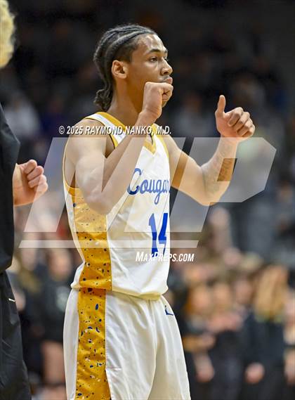 Thumbnail 3 in Mt. Vernon vs. Greenfield-Central (IHSAA 4A Section 9 Championship)  photogallery.