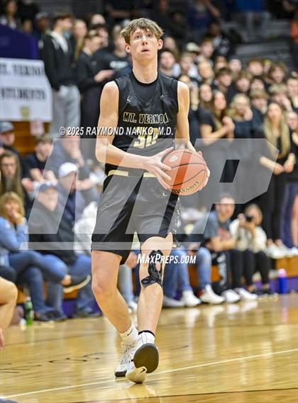 Thumbnail 1 in Mt. Vernon vs. Greenfield-Central (IHSAA 4A Section 9 Championship)  photogallery.