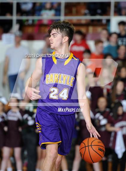 Thumbnail 1 in Carlyle vs Benton (Benton Invitational Tournament) photogallery.