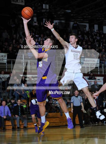 Thumbnail 2 in Carlyle vs Benton (Benton Invitational Tournament) photogallery.