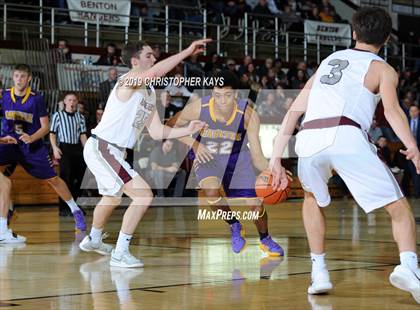 Thumbnail 1 in Carlyle vs Benton (Benton Invitational Tournament) photogallery.