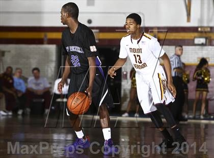Thumbnail 3 in New Rochelle vs Mt. Vernon (Section 1 Class AA Quarterfinal) photogallery.