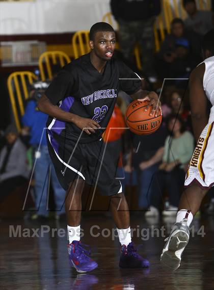 Thumbnail 3 in New Rochelle vs Mt. Vernon (Section 1 Class AA Quarterfinal) photogallery.