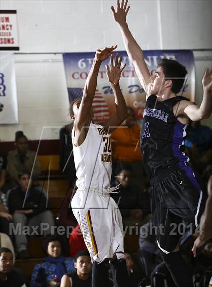 Thumbnail 1 in New Rochelle vs Mt. Vernon (Section 1 Class AA Quarterfinal) photogallery.