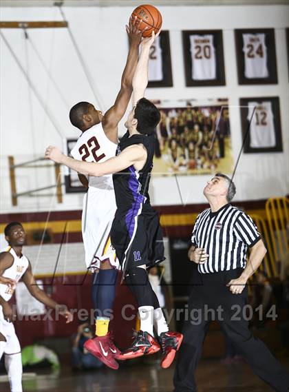 Thumbnail 1 in New Rochelle vs Mt. Vernon (Section 1 Class AA Quarterfinal) photogallery.