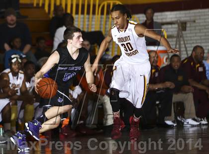 Thumbnail 2 in New Rochelle vs Mt. Vernon (Section 1 Class AA Quarterfinal) photogallery.