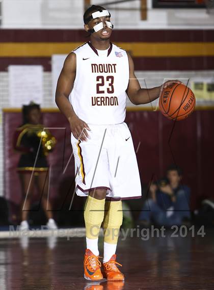 Thumbnail 3 in New Rochelle vs Mt. Vernon (Section 1 Class AA Quarterfinal) photogallery.