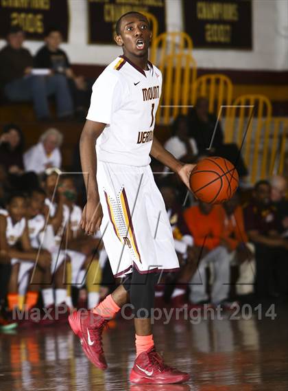 Thumbnail 1 in New Rochelle vs Mt. Vernon (Section 1 Class AA Quarterfinal) photogallery.