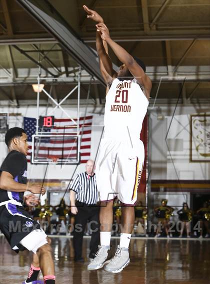 Thumbnail 1 in New Rochelle vs Mt. Vernon (Section 1 Class AA Quarterfinal) photogallery.