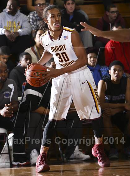 Thumbnail 3 in New Rochelle vs Mt. Vernon (Section 1 Class AA Quarterfinal) photogallery.