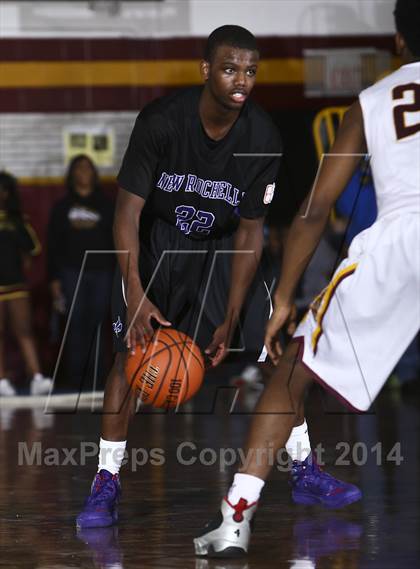 Thumbnail 3 in New Rochelle vs Mt. Vernon (Section 1 Class AA Quarterfinal) photogallery.