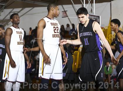 Thumbnail 2 in New Rochelle vs Mt. Vernon (Section 1 Class AA Quarterfinal) photogallery.