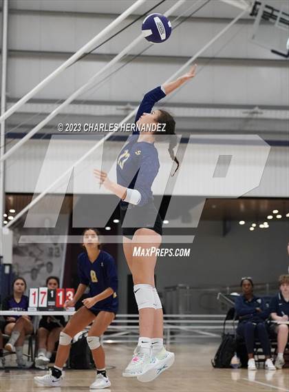 Thumbnail 3 in Memorial Christian Academy vs. St. Thomas Episcopal (Aggieland Come and Take It Showdown) photogallery.