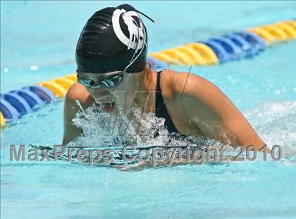 Thumbnail 3 in CIF Central Section Swimming Championships (Finals 100 Breaststroke) photogallery.