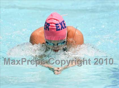 Thumbnail 1 in CIF Central Section Swimming Championships (Finals 100 Breaststroke) photogallery.