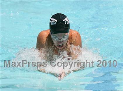Thumbnail 3 in CIF Central Section Swimming Championships (Finals 100 Breaststroke) photogallery.