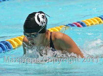 Thumbnail 3 in CIF Central Section Swimming Championships (Finals 100 Breaststroke) photogallery.