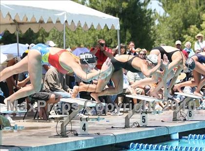 Thumbnail 2 in CIF Central Section Swimming Championships (Finals 100 Breaststroke) photogallery.