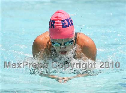 Thumbnail 2 in CIF Central Section Swimming Championships (Finals 100 Breaststroke) photogallery.