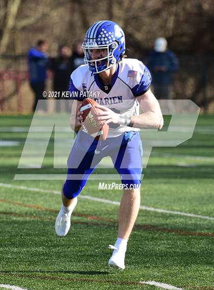 Thumbnail 1 in Darien @ New Canaan (CIAC Class LL Semifinal) photogallery.