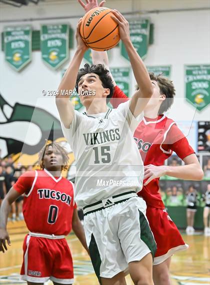 Thumbnail 1 in Tucson High Magnet School @ Sunnyslope (AIA Open Round 2 Playoff) photogallery.