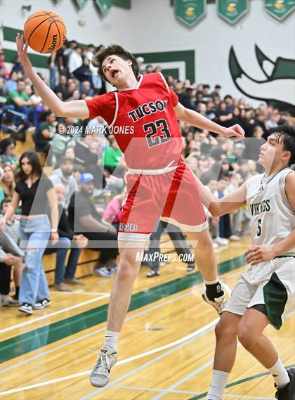 Thumbnail 3 in Tucson High Magnet School @ Sunnyslope (AIA Open Round 2 Playoff) photogallery.