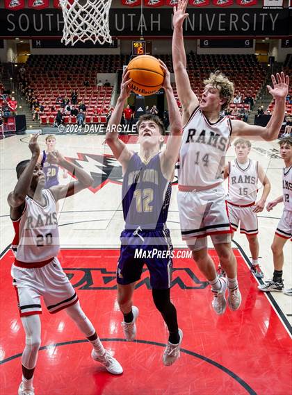 Thumbnail 1 in South Sevier vs. North Summit (UHSAA 2A Quarterfinal) photogallery.