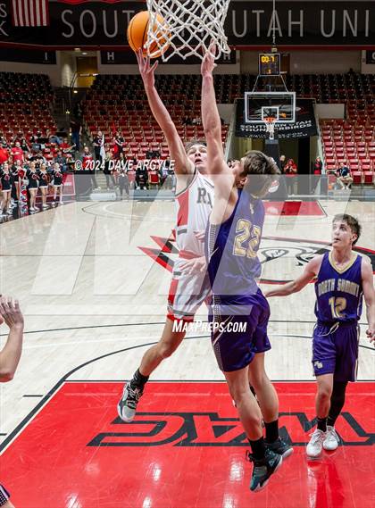 Thumbnail 3 in South Sevier vs. North Summit (UHSAA 2A Quarterfinal) photogallery.